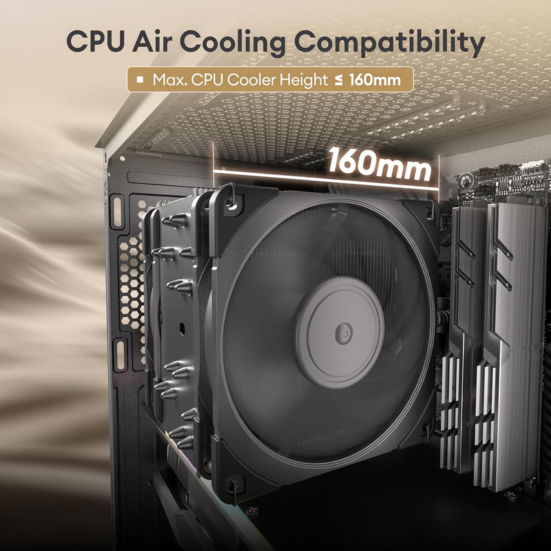 Okinos Cypress 5 ARGB (Wood) ATX Case