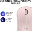 Logitech M240 靜音藍牙滑鼠 - Pink 粉紅色 910-007124 原裝行貨
