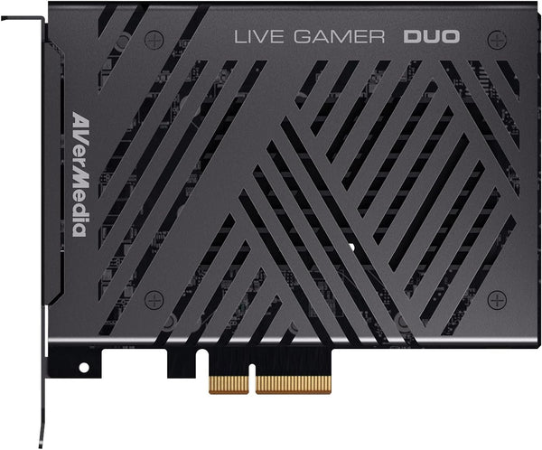 AVerMedia Aver-Gamer-Duo Dual HDMI 4K HDR &amp; FullHD 240fps Capture Card (GC570D)