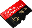 SanDisk 1TB Extreme Pro microSD (V30 UHS-I U3 A2 4K UHD 200MB/s) SDSQXCD-1T00-GN6MA 772-4531