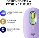 Logitech POP Wireless Mouse with Emoji Button Function - Daydream Mint 夢幻紫 910-006515 原裝行貨