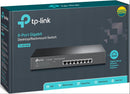 TP-Link TL-SG1008 8-Port Gigabit 1U 13" Rack Mountable Steel Case Switch