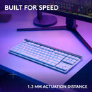 Logitech G515 Lightspeed TKL RGB 無線機械鍵盤 - White 白色 920-012581 原裝行貨