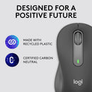 Logitech Signature M650 Silent Wireless Mouse 靜音無線滑鼠 - Graphite 石墨灰色 (910-006259)