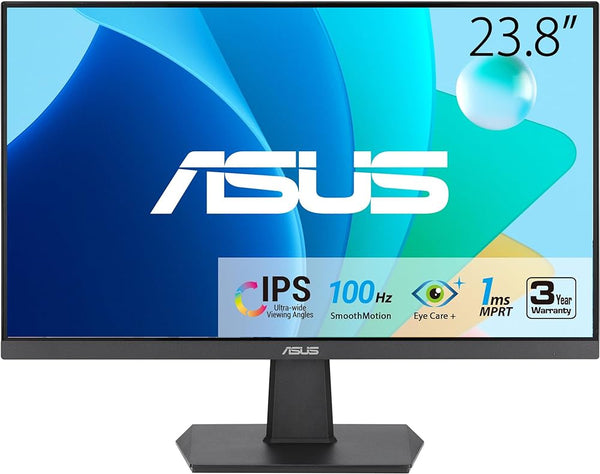 ASUS 23.8" VA24EHF 100Hz FHD IPS (16:9) 顯示器