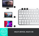 Logitech MX KEYS Mini For Mac Wireless Keyboard 智能無線鍵盤 (English Version) - Pearl White 珍珠白色 920-010528 原裝行貨
