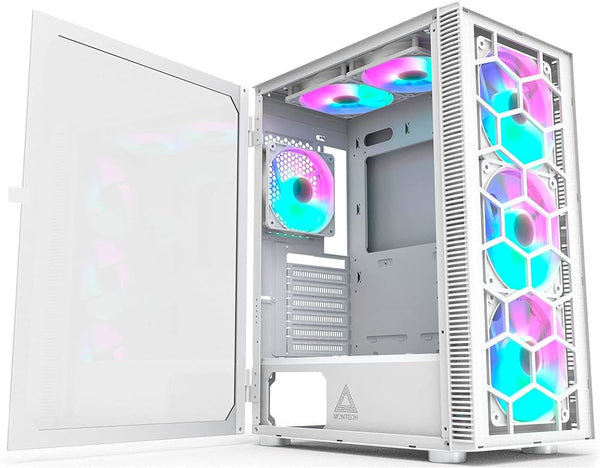 MONTECH X3 GLASS White RGB Tempered Glass ATX Case MO-CA-X3-GLASS-WH