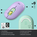 Logitech POP Wireless Mouse with Emoji Button Function - Daydream Mint 夢幻紫 910-006515 原裝行貨