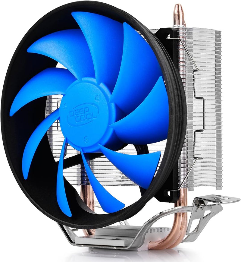 DeePCool GAMMAXX 200T CPU Cooler 2 Heat Pipes 120mm PWM Fan Black (AIRDC-GAMMAXX-200T)