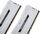 CORSAIR 16GB Kit (2x8GB) VENGEANCE RGB PRO White 白色 CMW16GX4M2D3600C18W DDR4 3600MHz Memory