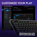 Logitech G515 Lightspeed TKL RGB 無線機械鍵盤 - Black 黑色 920-012580 原裝行貨