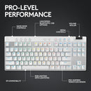 Logitech G PRO X TKL Lightspeed 無線機械電競鍵盤 (觸感茶軸) - White 白色 920-012149 原裝行貨