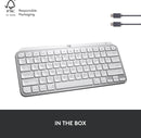 Logitech MX MECHANICAL Mini for Mac Wireless Keyboard (English Version) 精簡炫光高效鍵盤 - Pearl White 珍珠白色 920-010800 原裝行貨