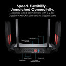 MSI Radix AXE6600 Tri-Band Gaming WiFi 6E Router (NE-MGRAX6E)
