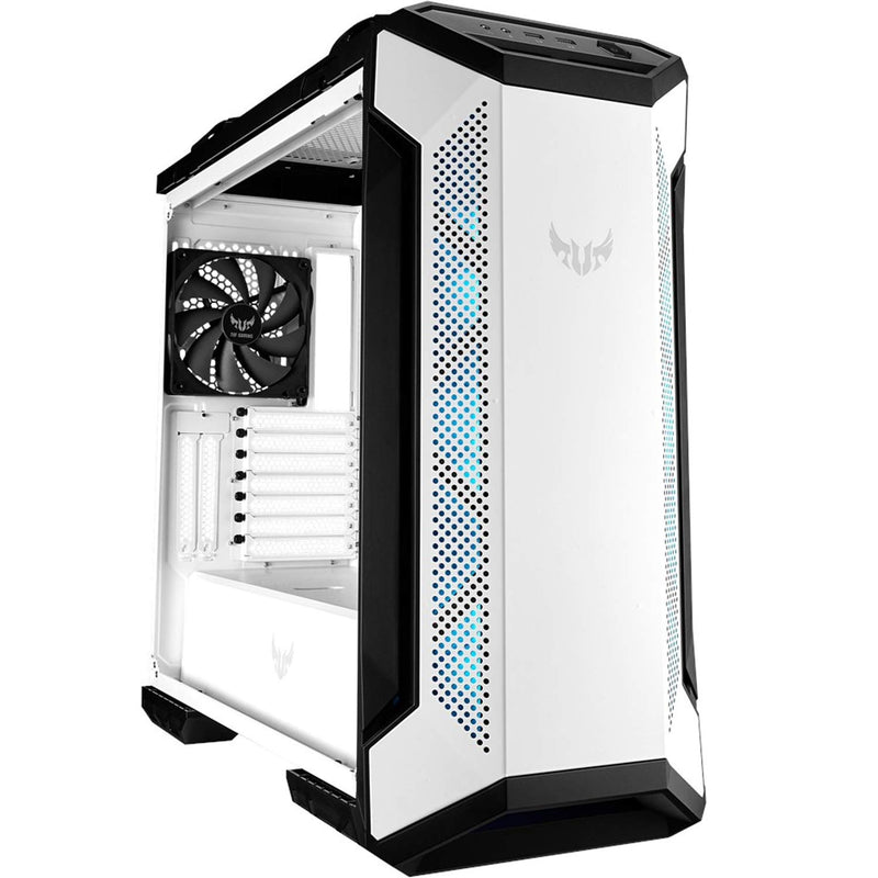 ASUS TUF Gaming GT501 White Edition (White) ATX Tower Case supports EATX motherboards 