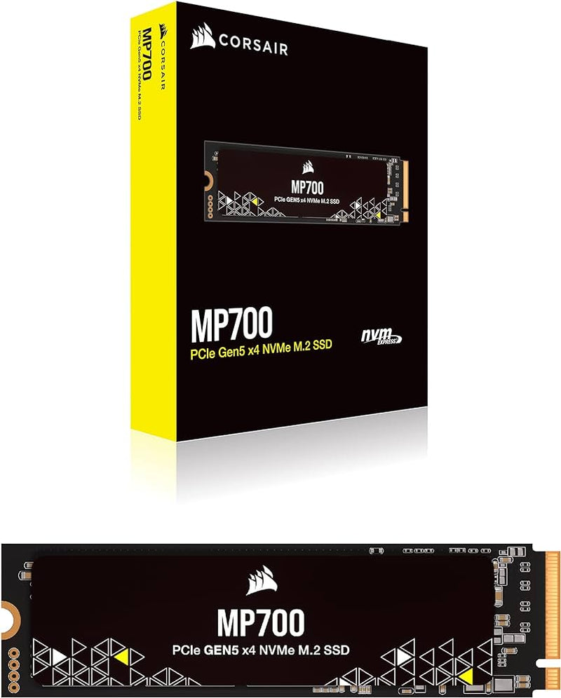 Corsair 2TB MP700 CSSD-F2000GBMP700R2 PCIe Gen5 x4 NVMe 2.0 M.2 SSD
