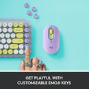 Logitech POP KEYS 無線藍牙機械鍵盤 - Daydream Mint 夢幻紫 920-010578 原裝行貨