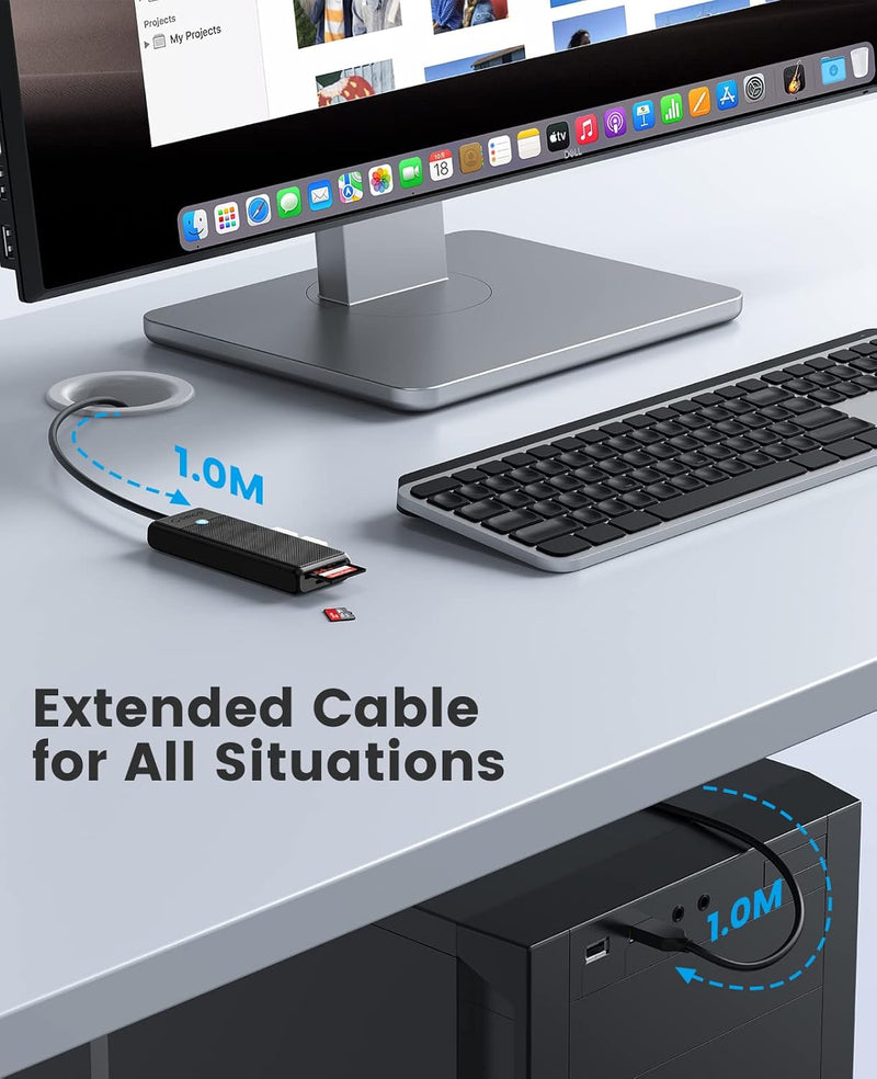 ORICO USB3.0 5-in-1 HUB with Card Reader PAPW3AT-U3