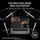 Razer Blade 16 Gaming Laptop Mercury 水銀色 (16" UHD+FHD+Mini-LED / Intel Core i9-14900HX / 32GB DDR5 / RTX 4080 12GB / 2TB SSD / Win 11 Home) RZ09-0510TEM4-R341