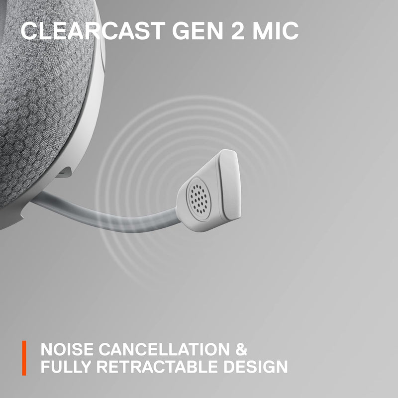 SteelSeries Arctis Nova 1 White (白色) 降噪遊戲耳機 (61607)