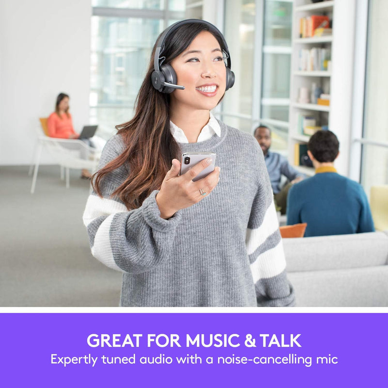 Logitech Zone Wireless Plus Bluetooth Headset With Microphone 981-000808 Original licensed product 