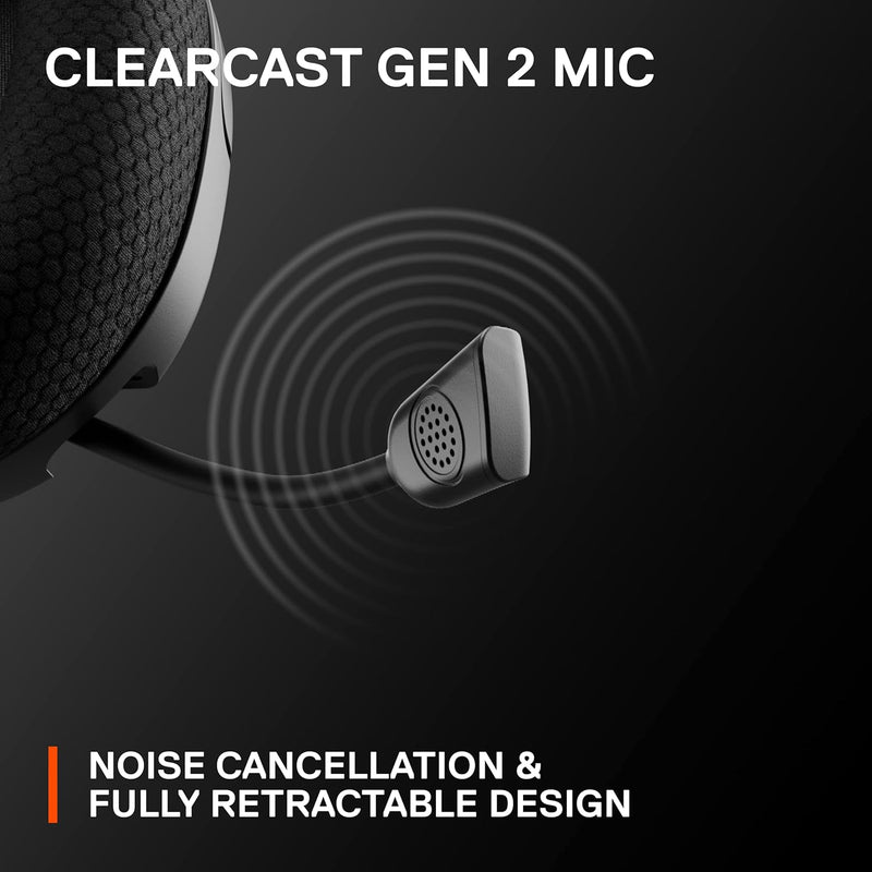 SteelSeries Arctis Nova 1 (黑色) 降噪遊戲耳機 (61606)