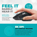 Logitech MX MASTER 3S Wireless Mouse 高效能無線滑鼠 - Graphite 石墨灰色 910-006561 原裝行貨