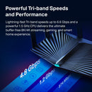 TP-Link Archer AX90 AX6600 Tri-Band WiFi 6 Router