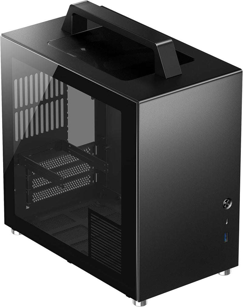 JONSBO T8 PLUS (Black) Portable ITX Portable Case 