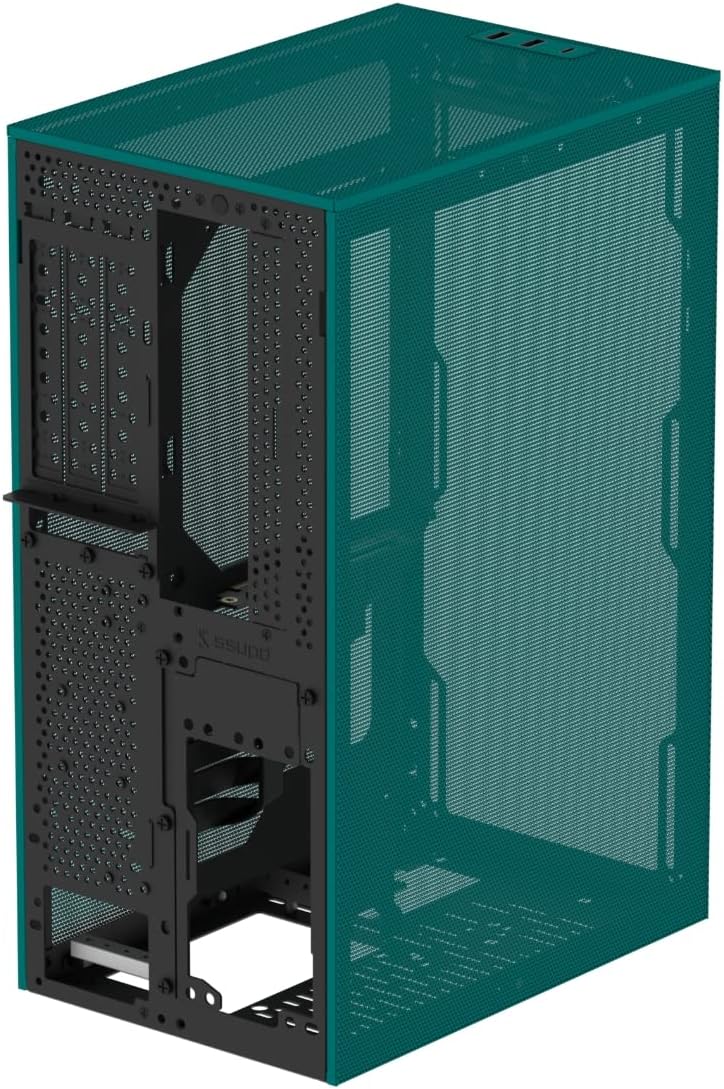 Ssupd MESHROOM S Case Blue 藍色 Mini-ITX Case with PCIE 4.0 Riser Cable(SSU-MESH-S-BU-PCIE4)