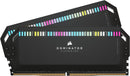 CORSAIR 32GB Kit (2x16GB) DOMINATOR PLATINUM RGB CMT32GX5M2X6200C36 DDR5 6200MHz CL36 Memory