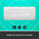 Logitech Signature K650 無線舒適鍵盤 (English Version) - White 白色 920-010987 原裝行貨