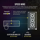 Corsair K70 PRO MINI WIRELESS 60% Mechanical CHERRY MX Speed Switch Keyboard with RGB Backlighting - Black CH-9189014-NA