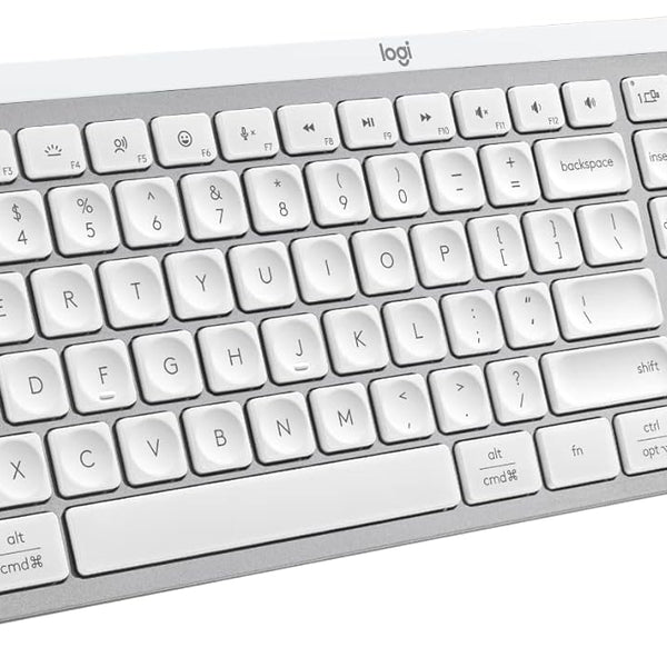 Logitech MX KEYS S Wireless Keyboard 先進無線炫光鍵盤- Pearl White