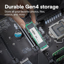 Crucial 1TB E100 CT1000E100SSD8 M.2 2280 PCIe Gen4 x4 SSD