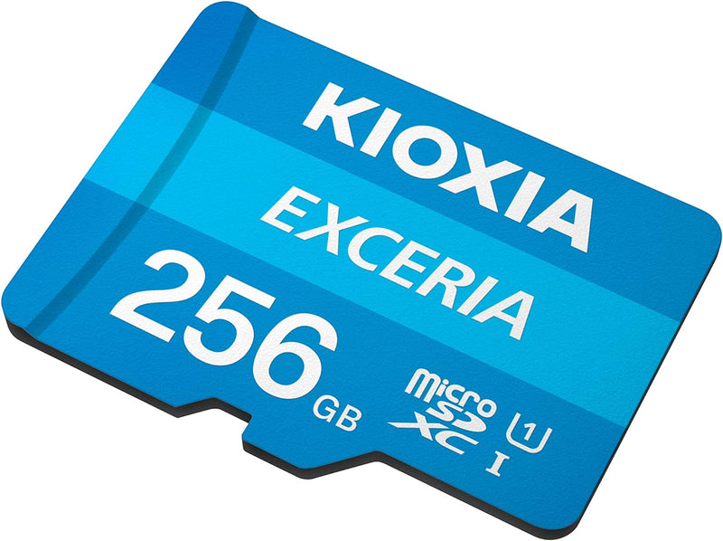 KIOXIA 256GB EXCERIA microSDHC (UHS-I, Class 10, 100MB/s) LMEX1L256GG2 772-4521 