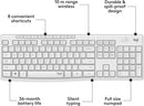 Logitech MK295 Silent Wireless Combo (English Version) - White 白色 920-009834 原裝行貨