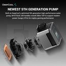 DeepCool Mystique 360 360mm 2.8" TFT LCD Display Screen Liquid CPU Cooler (TH-DM360)