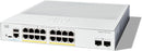 Cisco Catalyst 1300 16-Port Gigabit Ethernet + 2xSFP (240W PoE+) Advanced Security Managed Switch (C1300-16FP-2G-UK/NE-1316A2G)