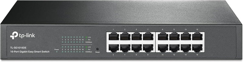 TP-Link TL-SG1016DE 16 Port Gigabit Ethernet Easy Smart Rackmount Switch