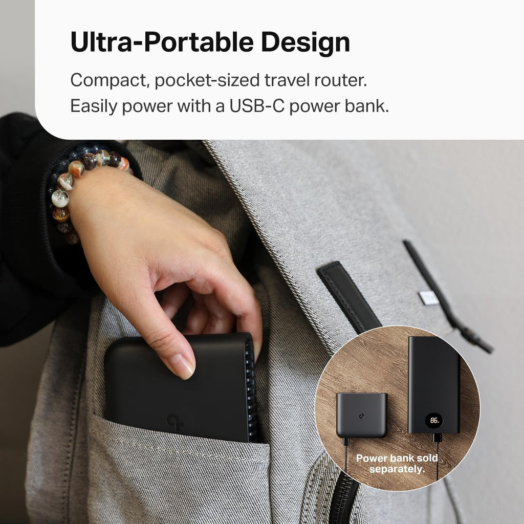 TP-Link TL-WR1502X AX1500 Wi-Fi 6 Travel Router