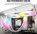 Corsair iCUE AF140 RGB ELITE 140mm PWM Single Fan - White 白色 (單件裝) CO-9050159-WW