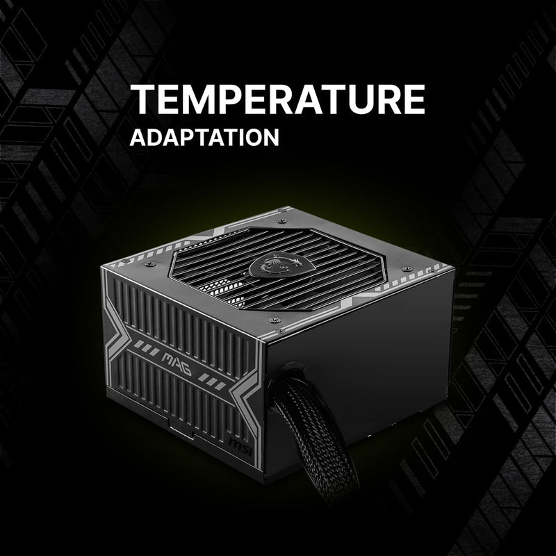 MSI 650W MAG A650BN 80Plus Bronze Power Supply (PS-MAA65BN)