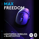 Logitech G309 LIGHTSPEED Wireless Gaming Mouse - Black 黑色 910-007202 原裝行貨