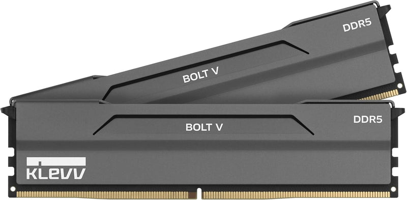 KLEVV Bolt V Black 黑色 DDR5 32GB (2x16GB) 7200MHz CL34 A-DIE Memory SK Hynix Chip AMD EXPO & Intel XMP 3.0 BV16X2-KD5AGUA80-72B340H