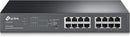 TP-Link TL-SG1016PE 16 Port Gigabit Easy Smart Switch with 8-Port PoE+ (150W)