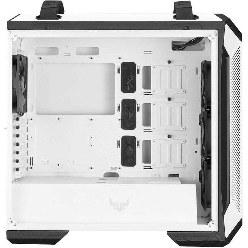 ASUS TUF Gaming GT501 White Edition (White) ATX Tower Case supports EATX motherboards 