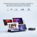 Minisforum UH125 Pro Barebone (Intel Ultra 5 125H / DDR5 SODIMM / M.2 SSD) BS-MUH125