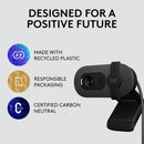 Logitech BRIO 105 FHD UC Webcam 商務網路攝影機 - Graphite 石墨灰色 960-001590 香港行貨