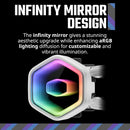 Cooler Master MASTERLIQUID ML240L CORE II ARGB WHITE 白色 240mm Liquid CPU Cooler (MLW-D24M-A18PA-RW)